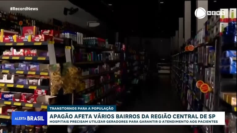 Vídeo: Energia ainda não voltou para 30% dos afetados em apagão nesta segunda em São Paulo