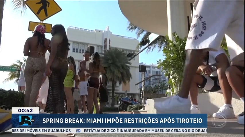 Vídeo: Spring Break: após tiroteio no ano passado, Miami impõe restrições a festas