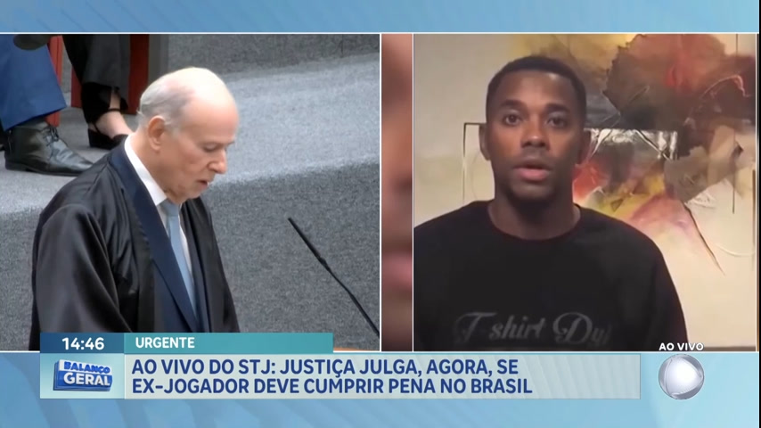 Vídeo: Justiça julga se Robinho deve cumprir pena de 9 anos no Brasil