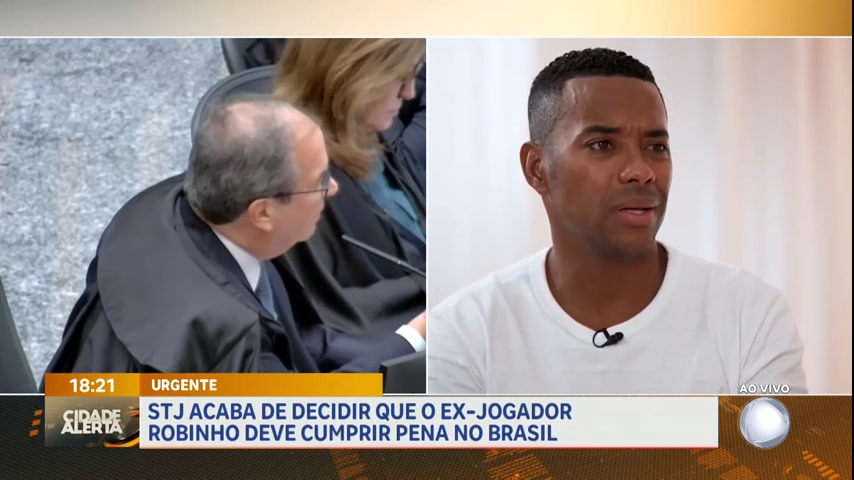 Vídeo: STJ decide que o ex-jogador Robinho deve cumprir pena no Brasil