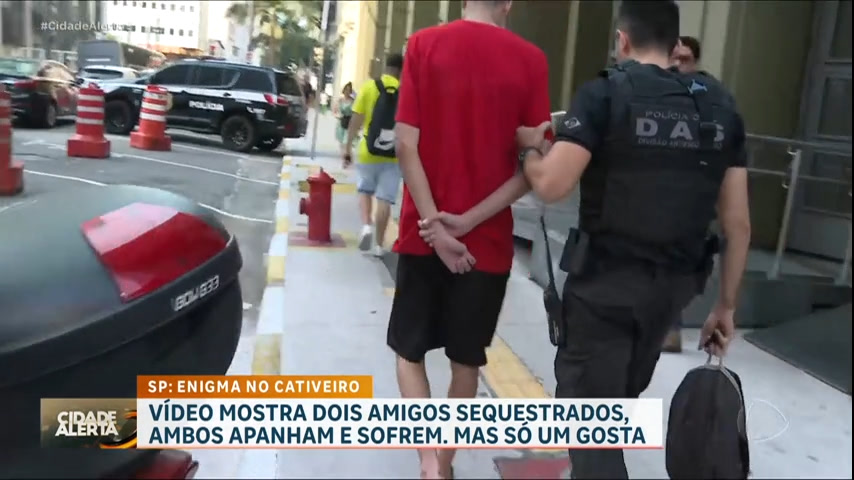 Vídeo: Enigma no cativeiro: jovem arma sequestro para amigo em São Paulo