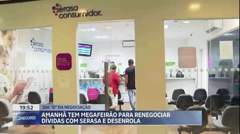 Vídeo: Serasa e Desenrola promovem megafeirão para renegociar dívidas