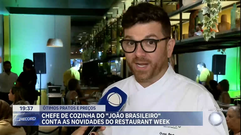 Vídeo: Chefes de cozinha contam as novidades do Restaurant Week em Brasília