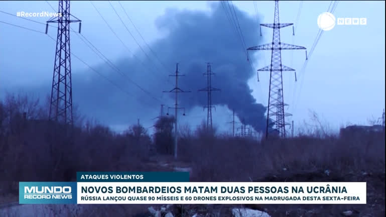 Vídeo: Novos bombardeios russos matam mais duas pessoas na Ucrânia