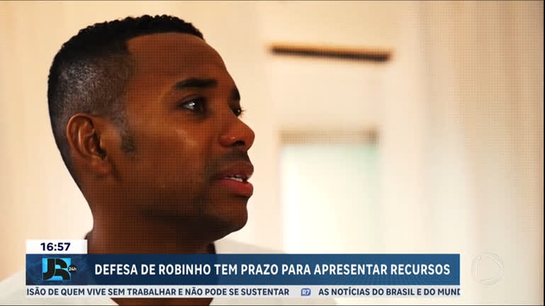 Vídeo: Defesa do ex-jogador Robinho, preso por estupro, tem cinco dias para entrar com recurso no STJ
