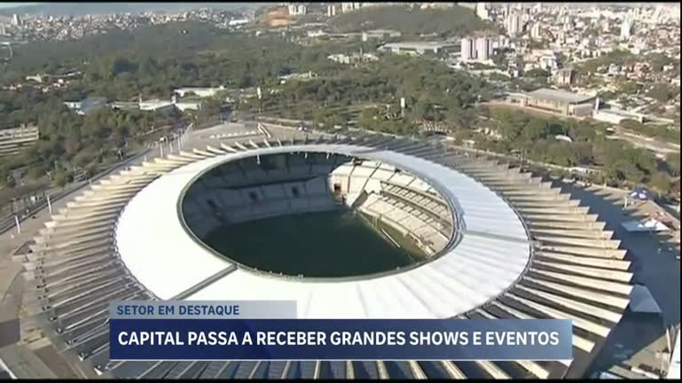 Vídeo: Belo Horizonte se fortalece como rota de grandes shows internacionais e nacionais