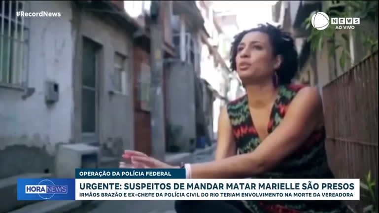 Vídeo: 'Dia histórico para democracia brasileira', declara irmã de Marielle Franco sobre prisão de envolvidos