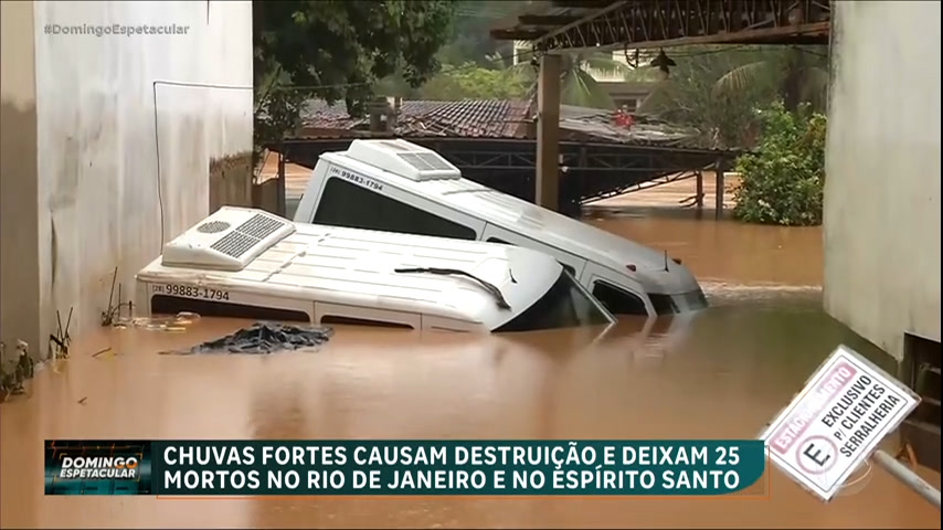 Vídeo: Tragédia das chuvas: número de mortos no Rio de Janeiro e Espírito Santo chega a 25