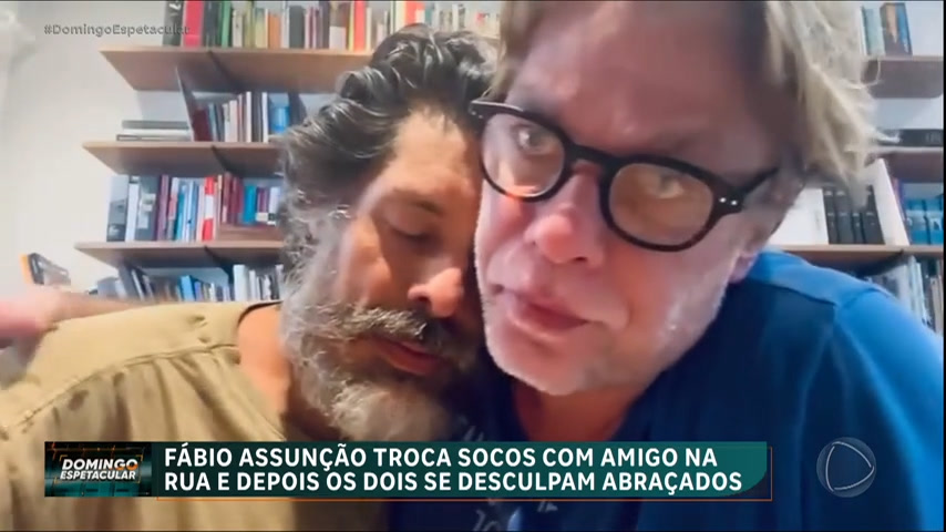 Vídeo: Giro dos Famosos: 'Amigo é isso', diz Fábio Assunção após trocar socos com Daniel Alvim