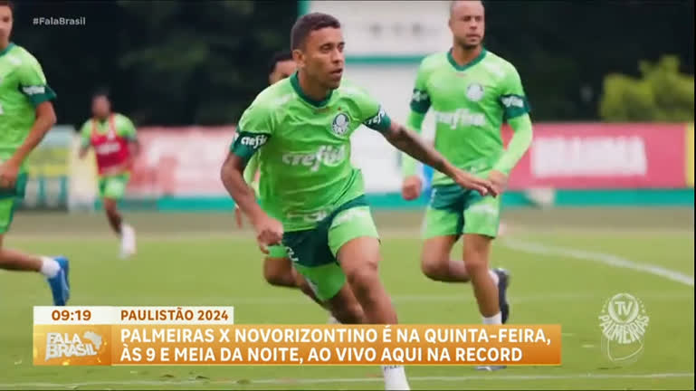 Vídeo: Fala Esporte: Abel Ferreira participa de treino do Palmeiras após folga