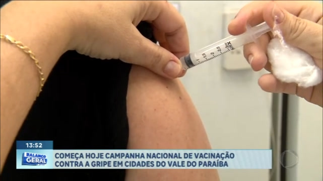 Vídeo: Gripe: População de São José dos Campos participa de campanha