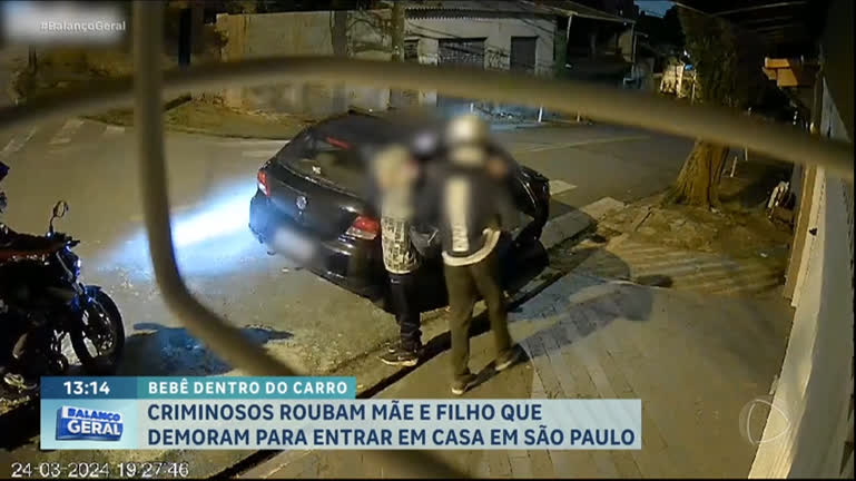 Mulher é assaltada com os dois filhos na frente de casa em Santo André, ABC Paulista