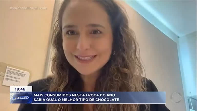 Vídeo: Aumento no consumo de chocolate nesta época do ano