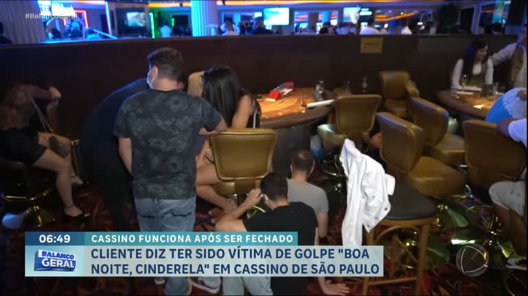 Vídeo: Cliente diz ter sofrido golpe "boa noite, Cinderela" em cassino de SP