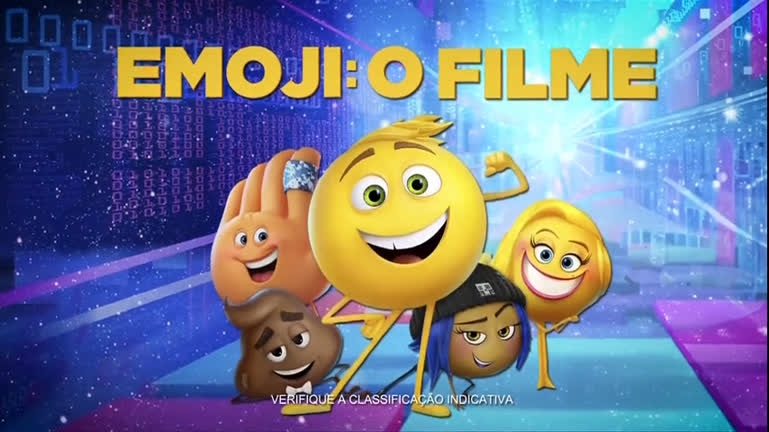 Vídeo: Cine Aventura vai animar seu sábado (30) com 'Emoji: O Filme'