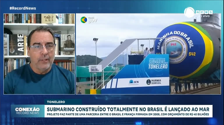 Vídeo: Saiba tudo sobre o submarino Tonelero, de R$ 40 bilhões, lançado por Lula e Macron
