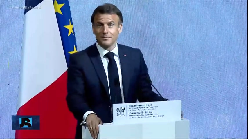 Vídeo: Emmanuel Macron, presidente francês, faz visita à sede da FIESP