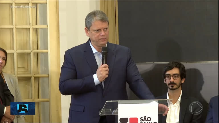 Vídeo: Tarcísio de Freitas anuncia planos para transferir sede do governo para o centro de SP