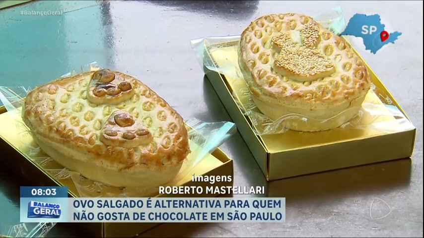 Vídeo: Achamos em São Paulo : Ovo de Páscoa salgado é opção para quem não gosta de chocolate