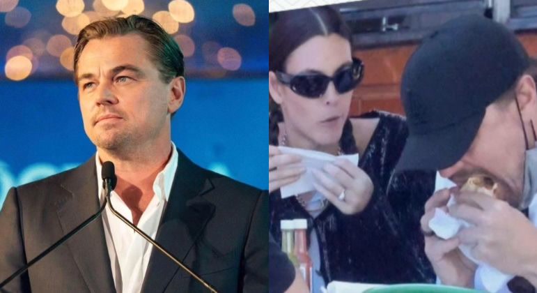 Vídeo: Leonardo DiCaprio estaria noivo de Vittoria Ceretti após flagra em fast-food