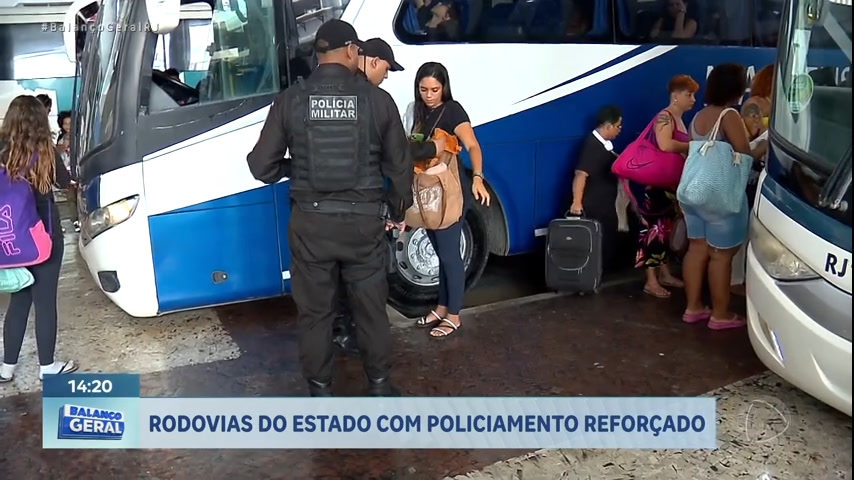 Vídeo: Páscoa: Polícia vai reforçar patrulhamento em rodovias e na rodoviária do Rio