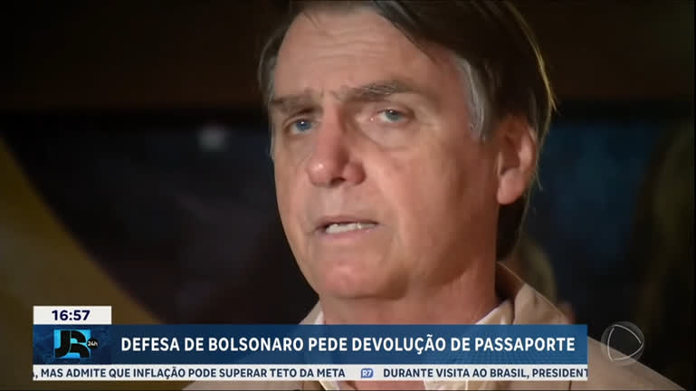 Vídeo: Defesa de Jair Bolsonaro pede devolução do passaporte para visita a Israel