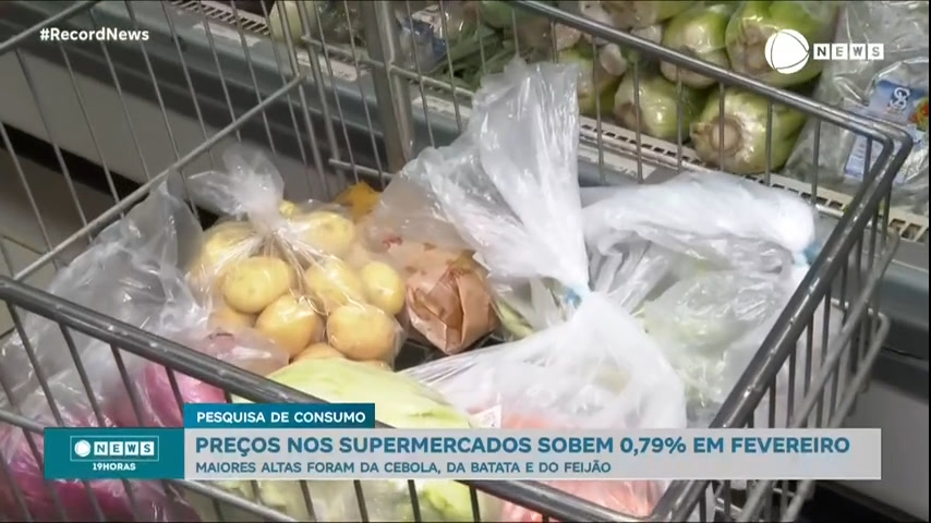 Vídeo: Aumento de preços perde força em fevereiro, dizem supermercados
