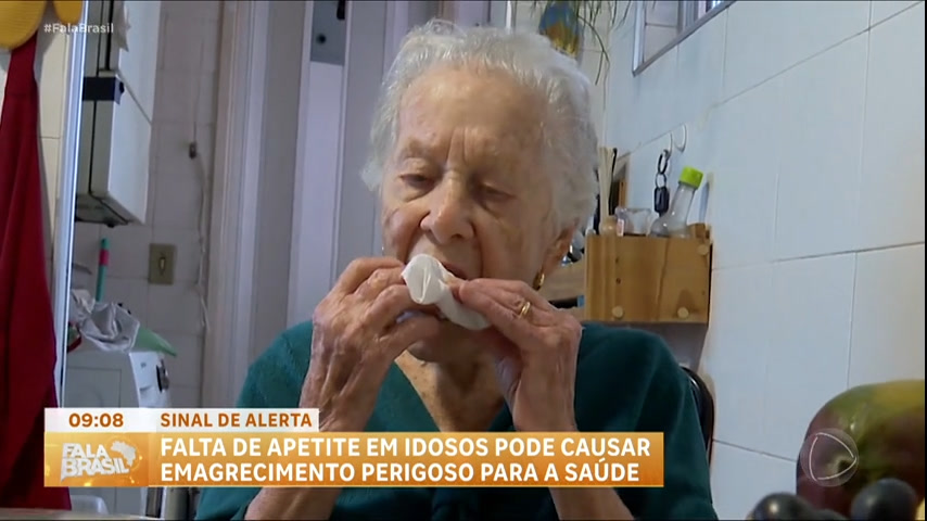 Vídeo: Falta de apetite em idosos pode causar emagrecimento perigoso para a saúde