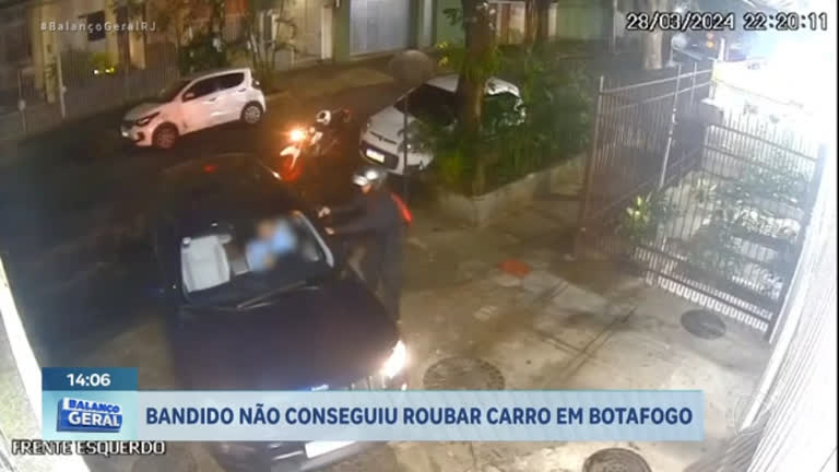 Vídeo: Carro blindado salva mulher de assalto na zona sul do Rio; assista ao vídeo