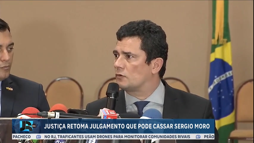 Vídeo: Julgamento que pode cassar mandato de Sergio Moro é retomado nesta quarta (3)