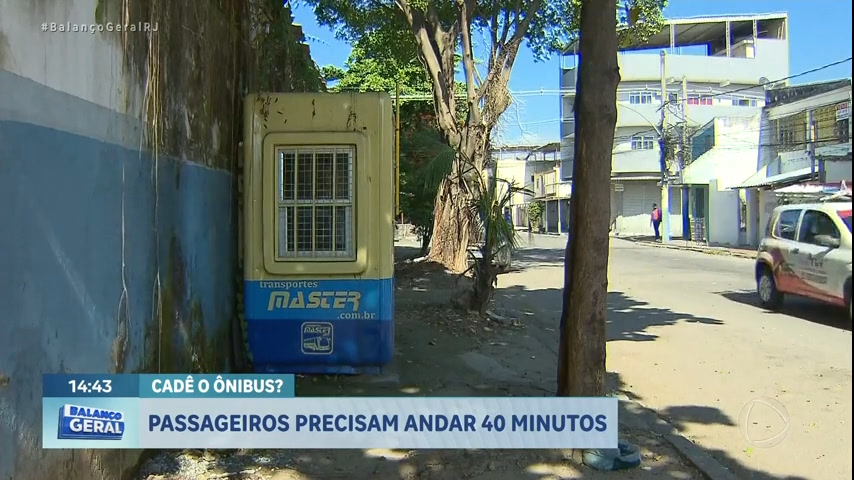 Vídeo: Cadê o ônibus? Moradores de Nilópolis reclamam de linha que deixou de circular