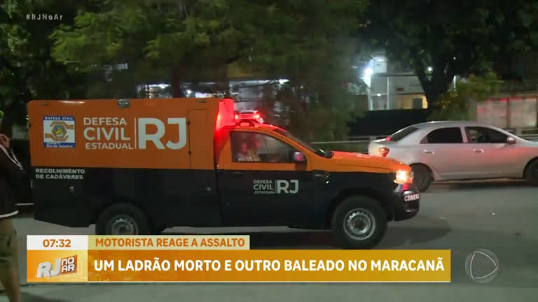 Vídeo: Motorista reage a assalto no Maracanã; suspeito é morto e outro baleado