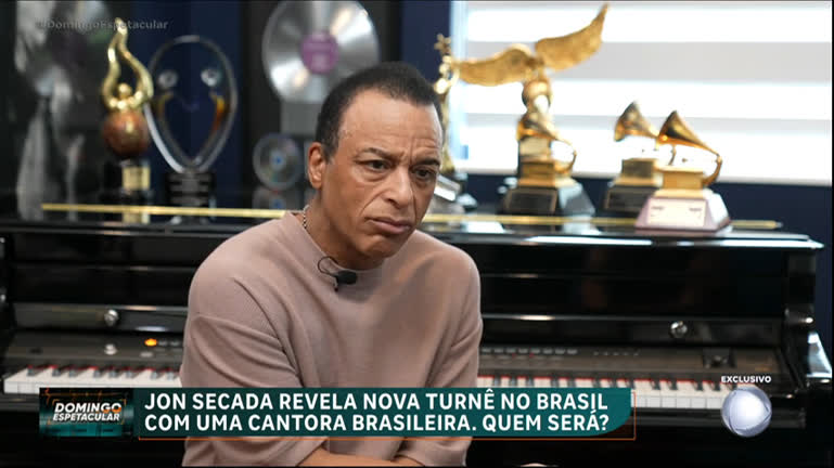 Vídeo: Exclusivo: Jon Secada revela parceria com cantora brasileira