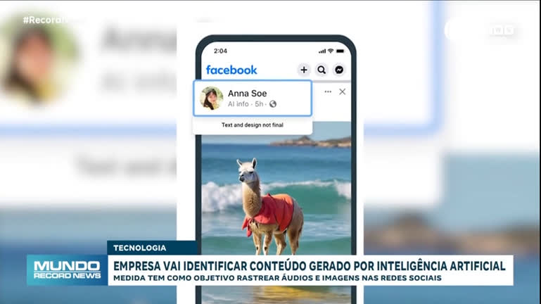 Vídeo: Meta promete identificar e etiquetar todo o conteúdo criado por inteligência artificial