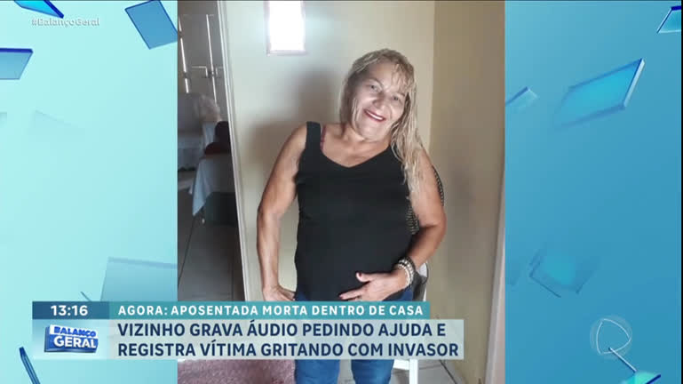 Vídeo: Idosa é morta com golpes de pá dentro de casa no interior da Bahia