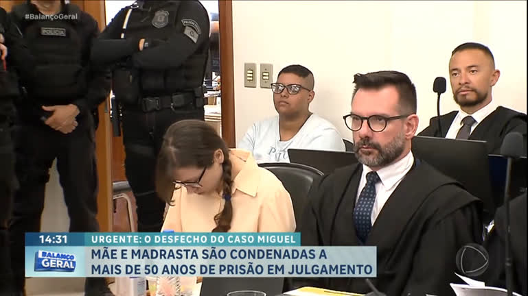 Vídeo: Caso Miguel: mãe e madrasta são condenadas a mais de 50 anos de prisão
