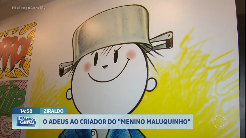 Vídeo: Familiares, amigos e fãs se despedem de Ziraldo, criador do 'Menino Maluquinho'