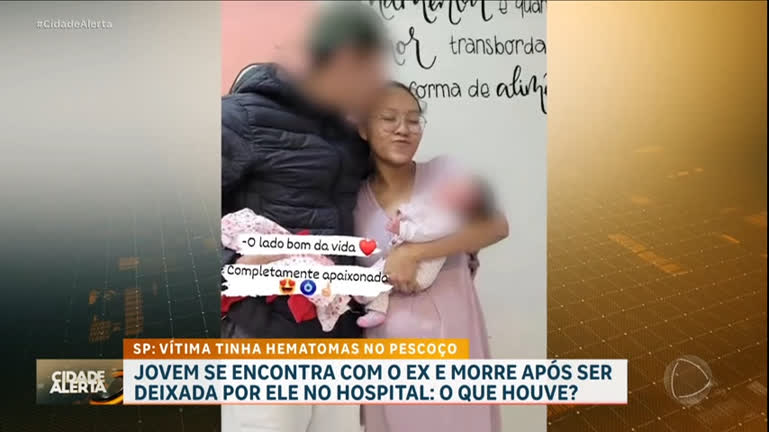 Vídeo: Jovem mãe de 19 anos chega ao hospital desacordada e morre; ex-companheiro é o principal suspeito