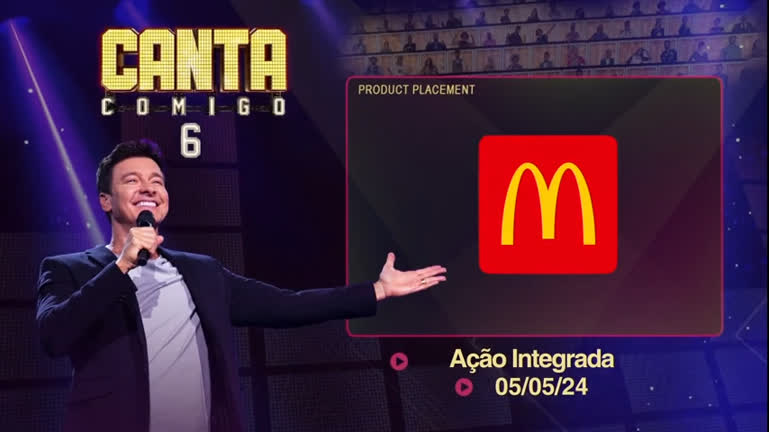 Vídeo: Canta Comigo 6 - McDonald's - Ação Integrada - 05/05/24