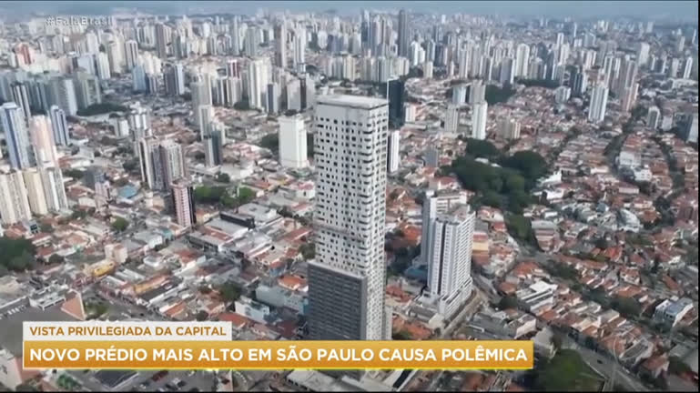Vídeo: Novo prédio mais alto de São Paulo está próximo de ser inaugurado