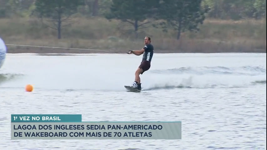Vídeo: Minas Gerais sedia Campeonato Pan-Americano de Wakeboard