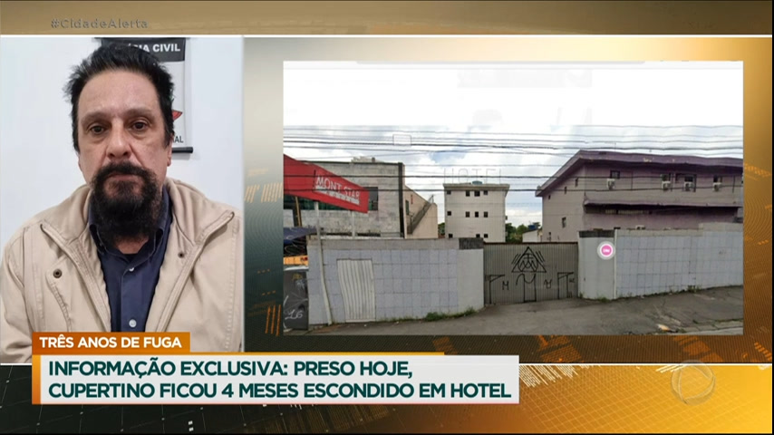 V&iacute;deo: Paulo Cupertino sempre mudava de quarto no hotel que estava escondido para n&atilde;o levantar suspeitas