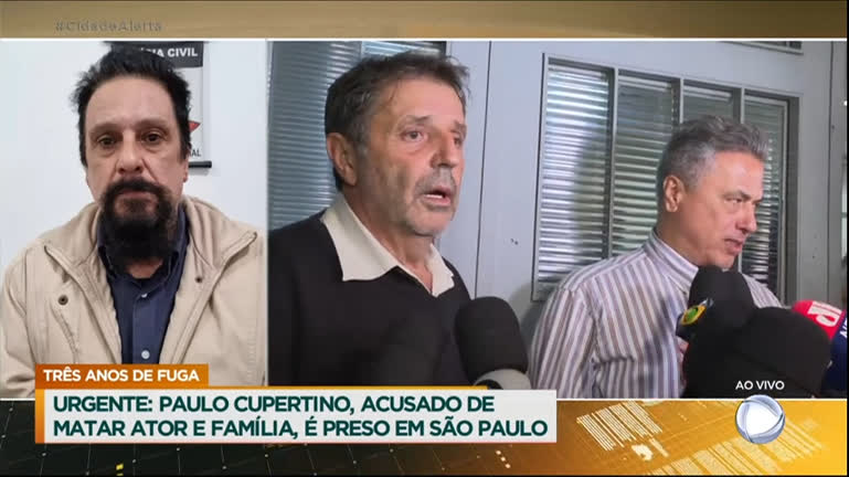 V&iacute;deo: "Ele n&atilde;o esperava a chegada da pol&iacute;cia", diz delegado-geral da Pol&iacute;cia Civil de SP sobre a pris&atilde;o de Paulo Cupertino