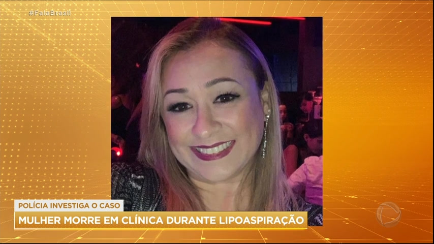 Vídeo: Mulher morre durante lipoaspiração em São Paulo