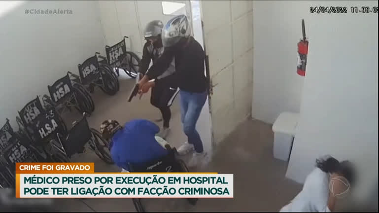 Vídeo: Médico é preso acusado de participar de assassinato dentro de hospital