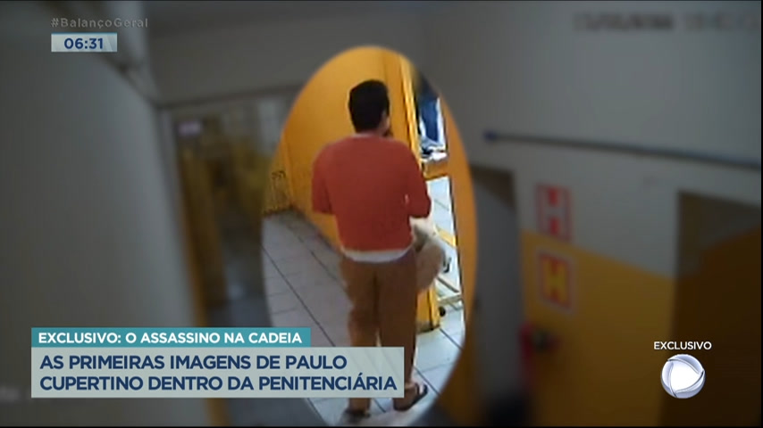 Vídeo: Exclusivo: Câmeras de segurança mostram a chegada de Paulo Cupertino na prisão