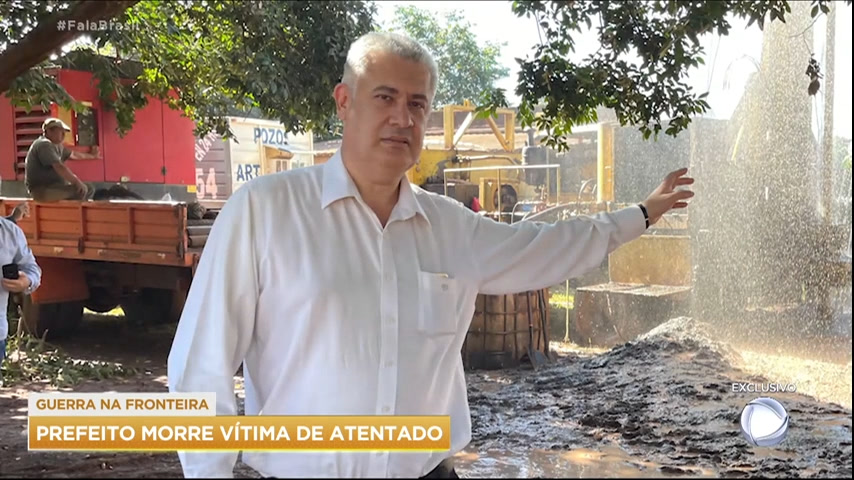 Vídeo: Prefeito de Pedro Juan Caballero, no Paraguai, morre em atentado