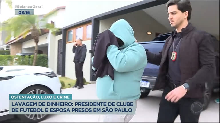 Vídeo: Presidente do São Caetano é preso em operação contra lavagem de dinheiro