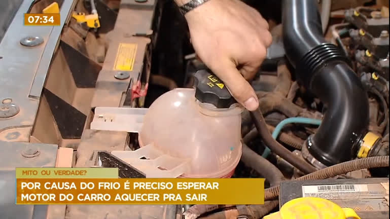 Vídeo: Mito ou verdade: por causa do frio é preciso esperar o motor do carro aquecer para sair?