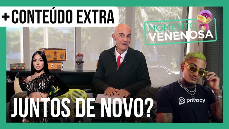 Vídeo: MC Mirella e Dynho juntos de novo? Amin Khader conta tudo! | Momento Venenosa